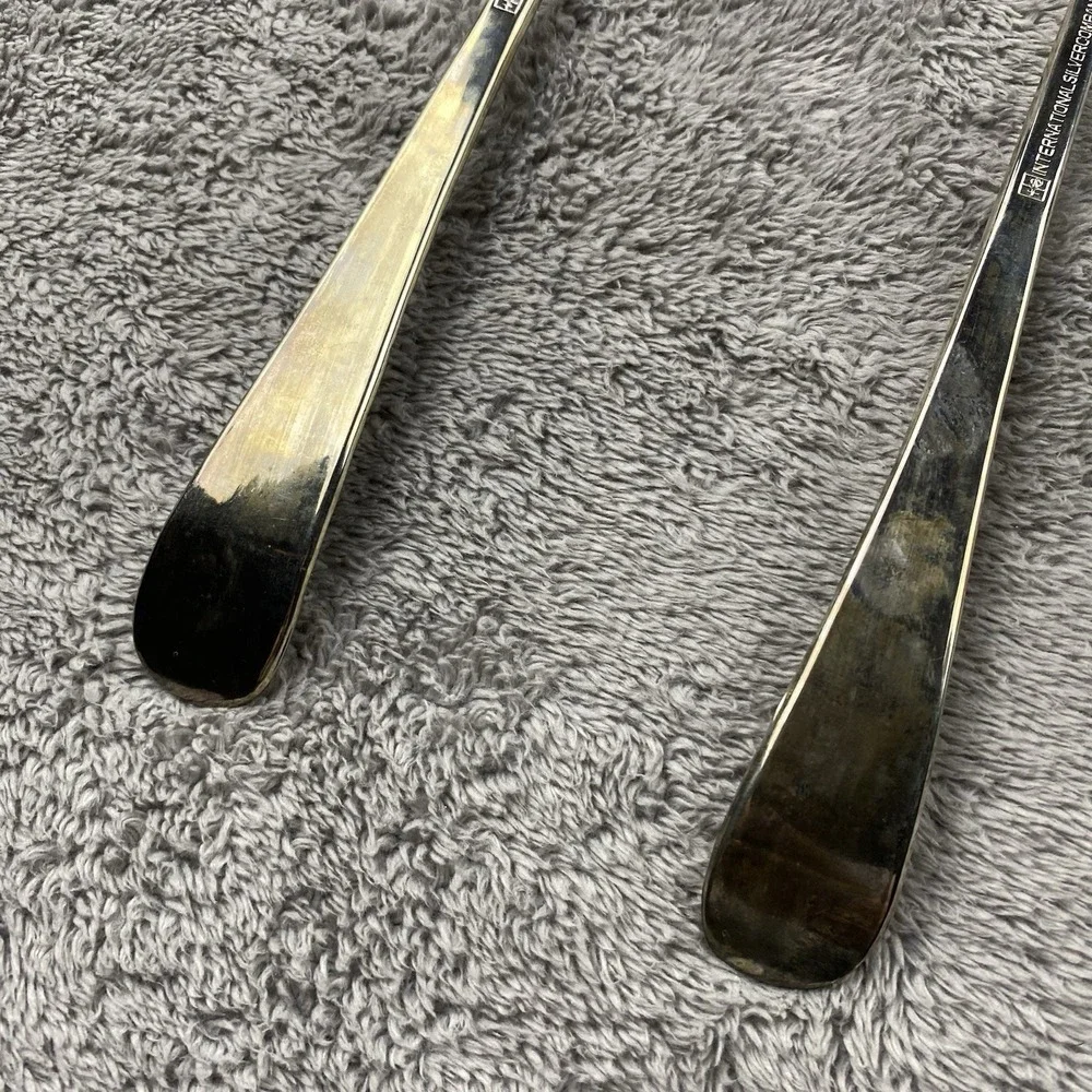 International Silver Company Serving 2 Spoons 12